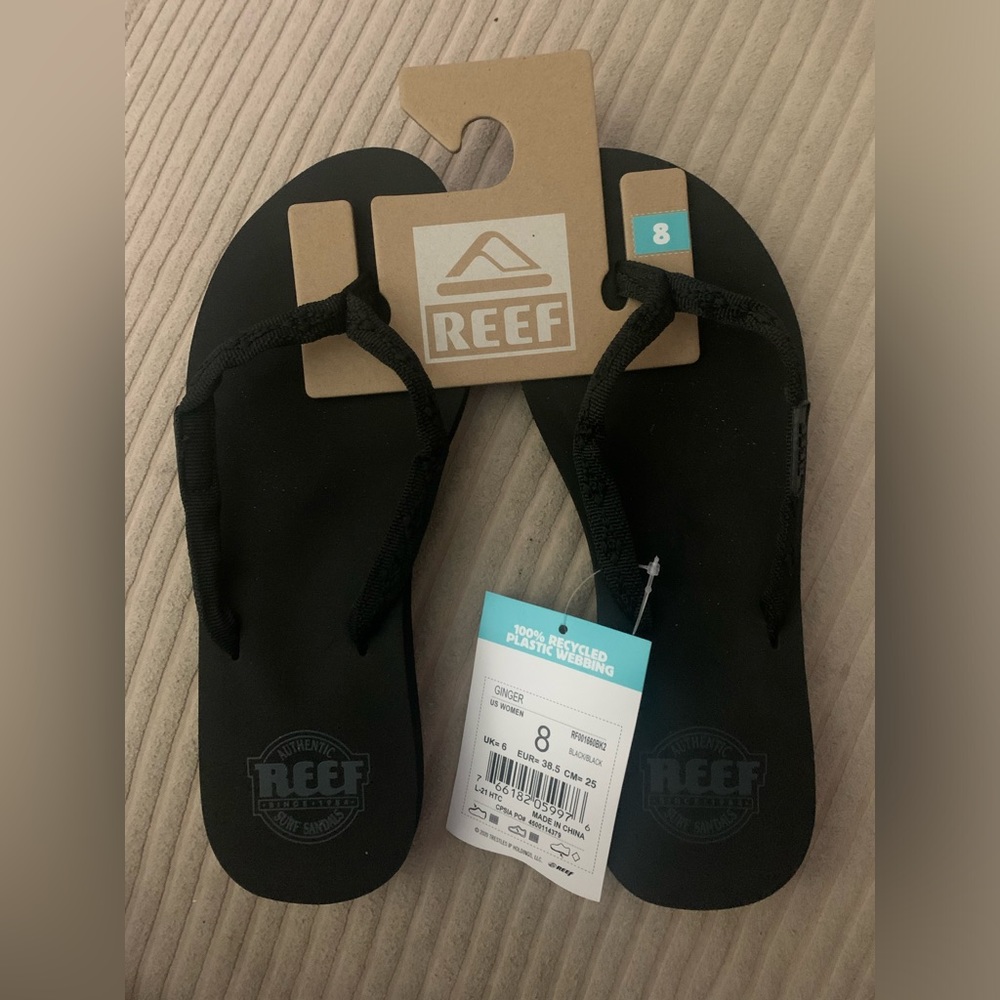 NWT Reef Women’s Ginger Sandals/Flip Flops Size 8